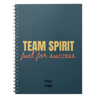 Customize with Logo Team Spirit Office Company Notebook