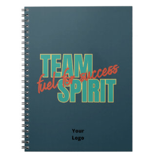 Customize with Logo Team Spirit Office Company Notebook