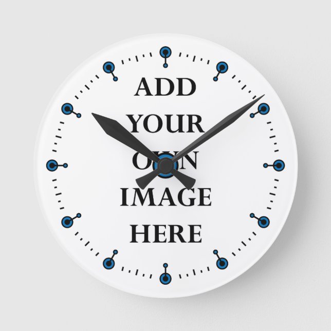 customize your clock with blue dots (Front)