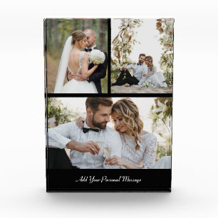 Customize Your Own 3 Photo Collage Block