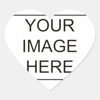 Customize your own heart sticker