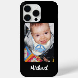 Customize Your photo personalize name phone color iPhone 15 Pro Max Case