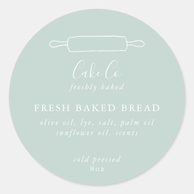 Customizeable Baking Stickers (Front)