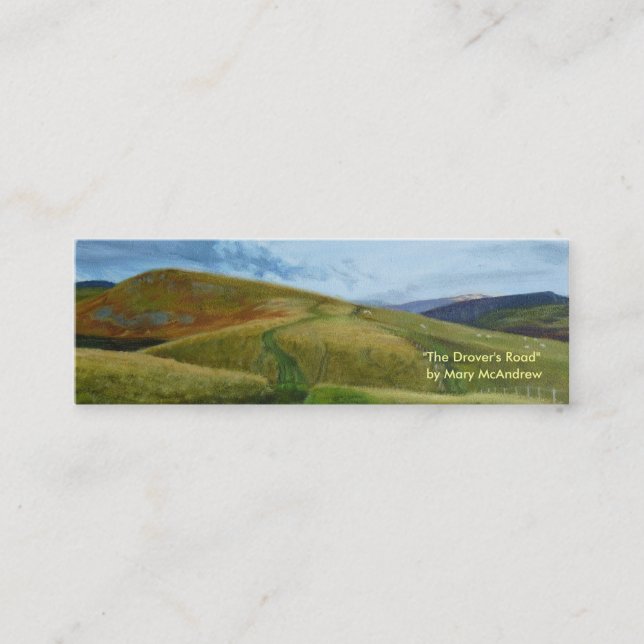 Customizeable Business Card or Book Mark (Front)