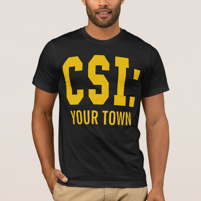CUSTOMIZEABLE CSI Products T-Shirt (Front)