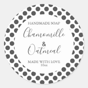 Customizeable Soap Label Pattern Modern