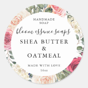 Customizeable Soap Stickers