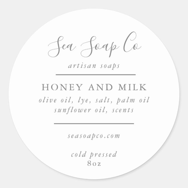 Customizeable Soap Stickers (Front)