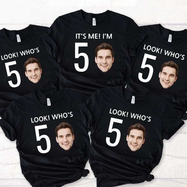 Customized 30th 40th 50th 60th 70th Birthday Group T-Shirt (Creator Uploaded)