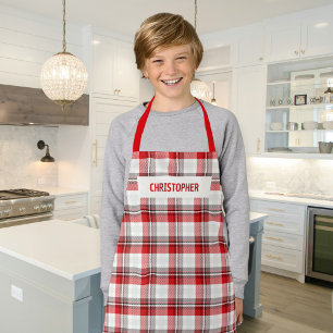 Customized apron for kids / fun prints /