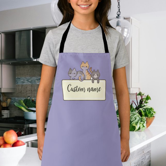 Customized Apron kids, Apron with Name (Creator Uploaded)