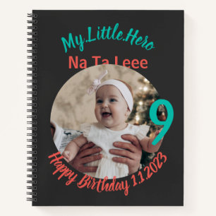 Customized Baby Birthday with Customized  Notebook