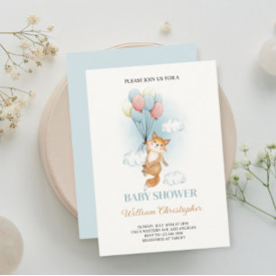 Customized Baby Shower Card, Baby shower card for