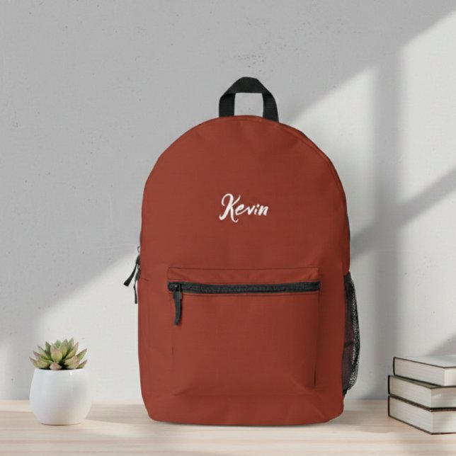 Customized backpack with initials of the name (Creator Uploaded)