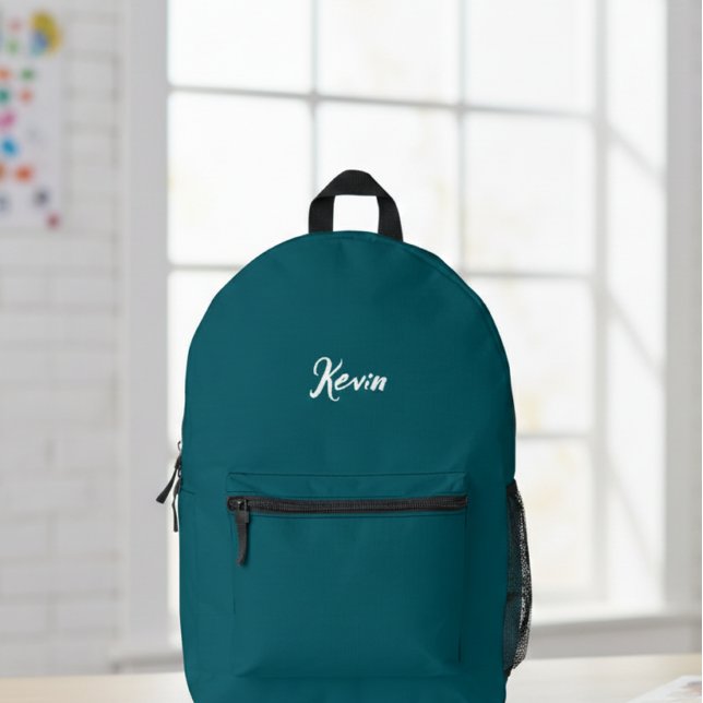 Customized backpack with initials of the name (Creator Uploaded)