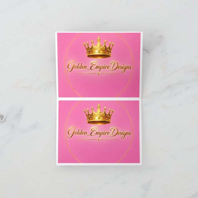 Customized card, empowerment events thank you card (Inside)
