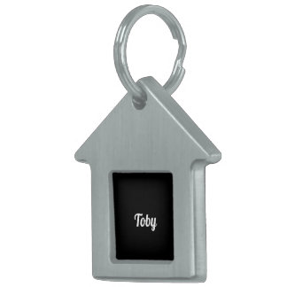 Customized chain pet ID tag