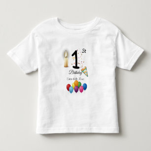 Customized Kids Birthday T-Shirt 