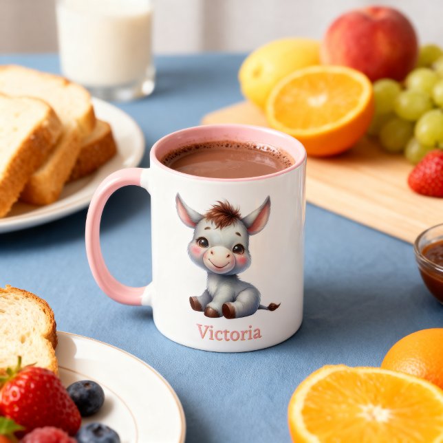Customized Kids' Mug with Animal Design (Creator Uploaded)