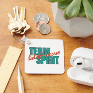 Customized Logo Inspirational Team Spirit Office Key Ring