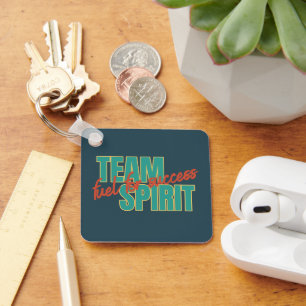 Customized Logo Motivational Team Spirit Office Key Ring
