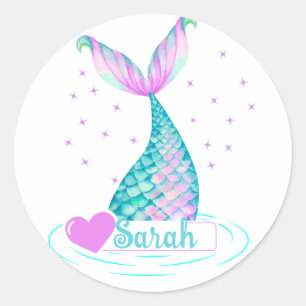 Customized Mermaid Tail Sticker