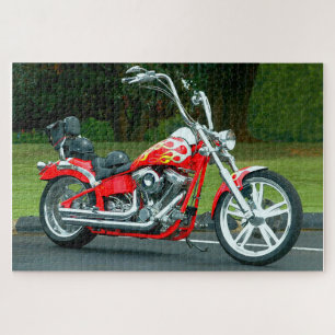 Customized Motorcycle Jigsaw Puzzle