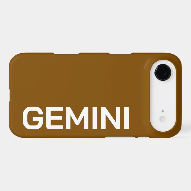 CUSTOMIZED NAME ZODIAC SIGN STYLISH MODERN MINIMAL (Back Horizontal)