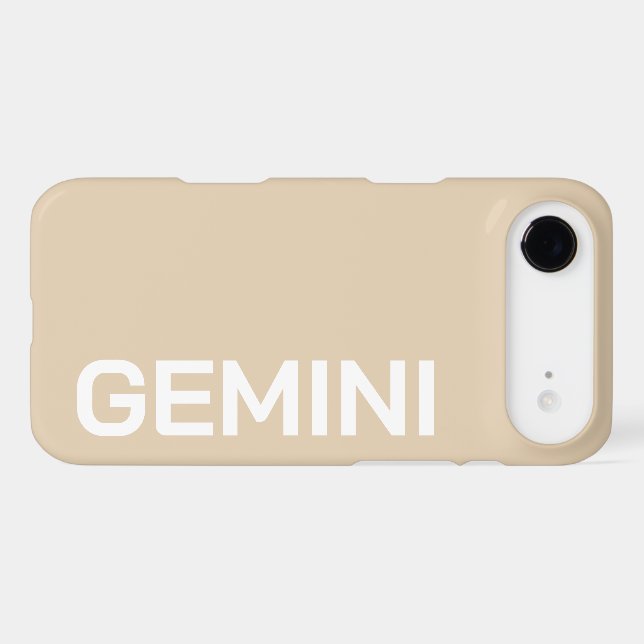 CUSTOMIZED NAME ZODIAC SIGN STYLISH MODERN MINIMAL (Back Horizontal)