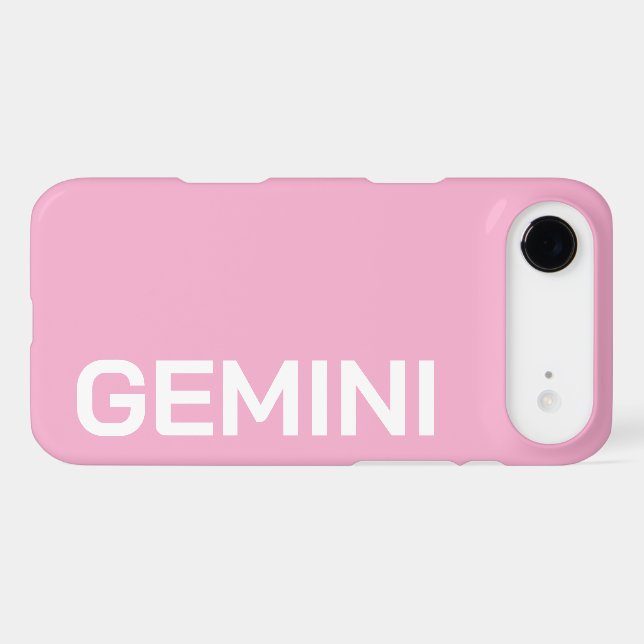 CUSTOMIZED NAME ZODIAC SIGN STYLISH MODERN MINIMAL (Back Horizontal)