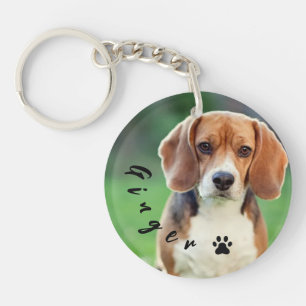  Customized Pet  Photo Dog Lover with Photo Key Ring