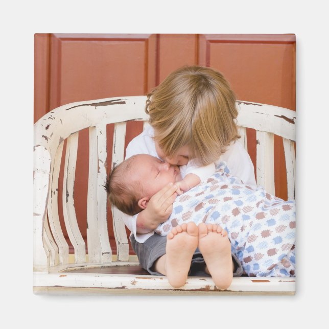 Customized Photo Personalized  Magnet (Front)