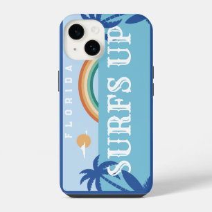CUSTOMIZED SURFS UP FLORIDA  iPhone 14 CASE