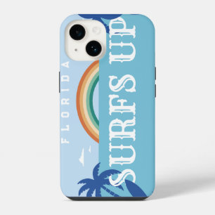 CUSTOMIZED SURFS UP FLORIDA  iPhone 14 CASE