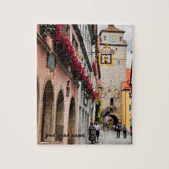 Customized travel Puzzle of Germany (Vertical)