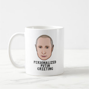 CUSTOMIZED VLADIMIR PUTIN COFFEE MUG
