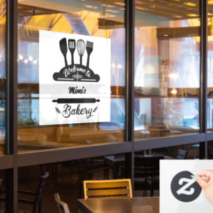 Customized Welcome To Bakery