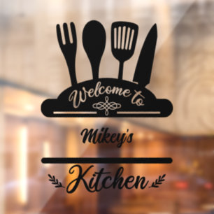 Customized Welcome To Kitchen