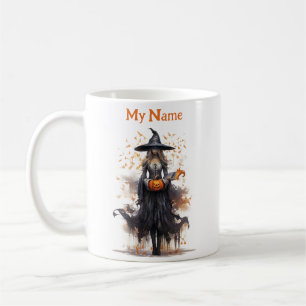 Customized Witchcraft: Halloween Witch Cup