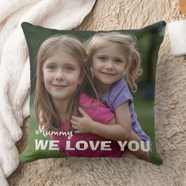 Customized with 2 and text cushion (Blanket)