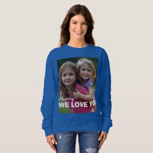 Customized with 2 and text sweatshirt