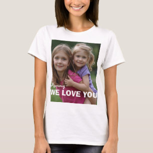 Customized with 2 and text T-Shirt