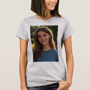Customized with two photos T-Shirt