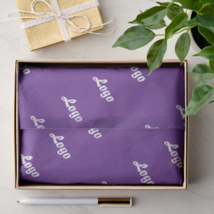 Customized Your Own Logo Stylish Modern Minimal Tissue Paper