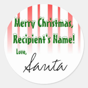 CustomizeIt! Santa sticker