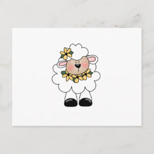 customlambflowers postcard