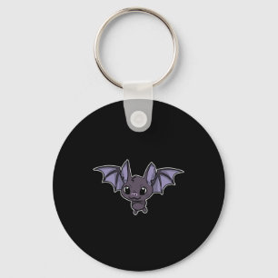 Cut Bat Comic Animal Key Ring