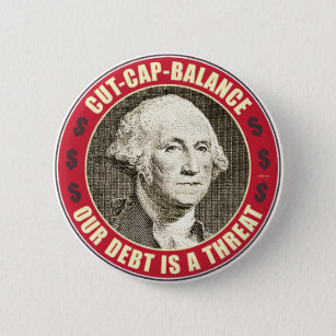 Cut Cap Balance 6 Cm Round Badge