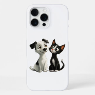 Cut Cat Dog  iPhone 16 Pro Max Case