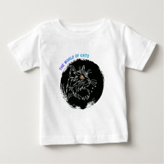 Cut Cat Lover Design Baby T-Shirt